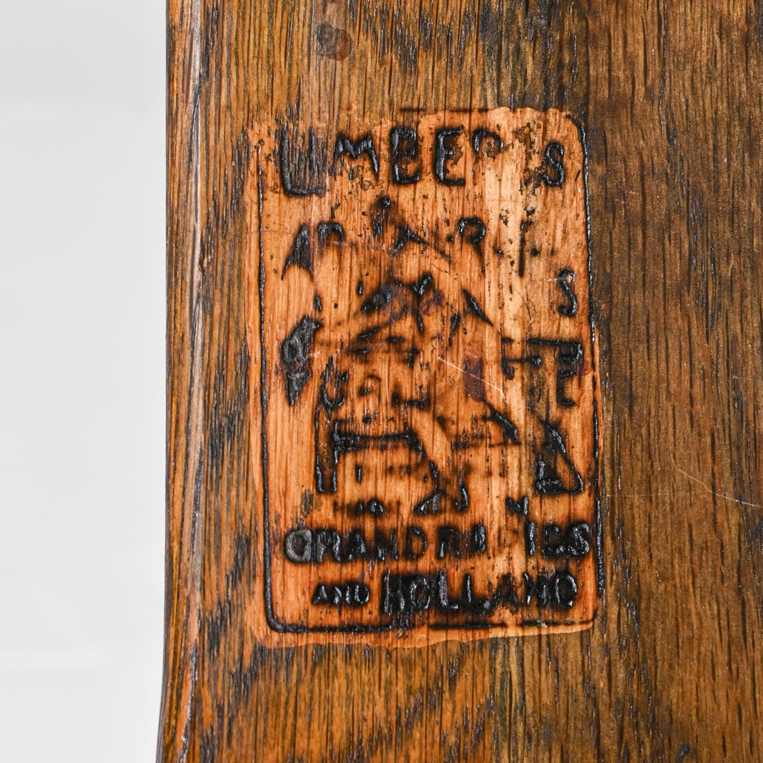 Limbert Oak One-Drawer Library Table c1910 - 5