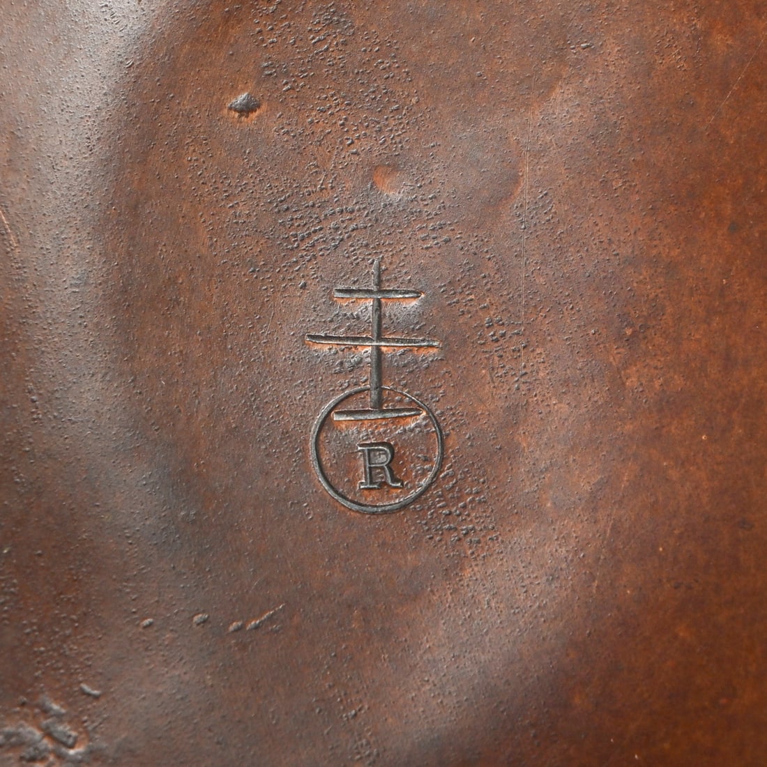 Early Roycroft Hammered Copper Trinket Dish c1905 - 3