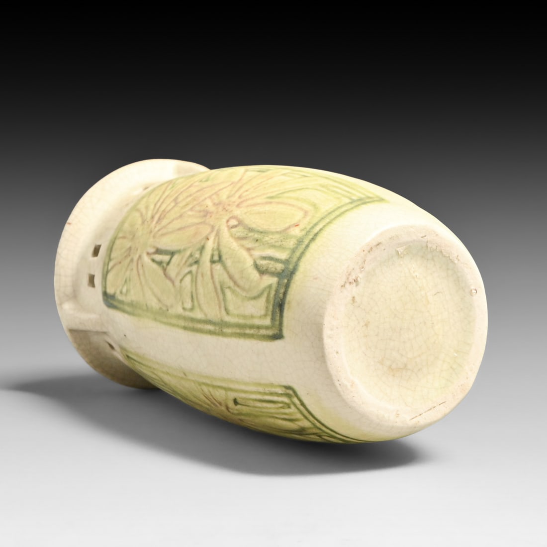 Weller Roma Cutout Vase c1910s - 4