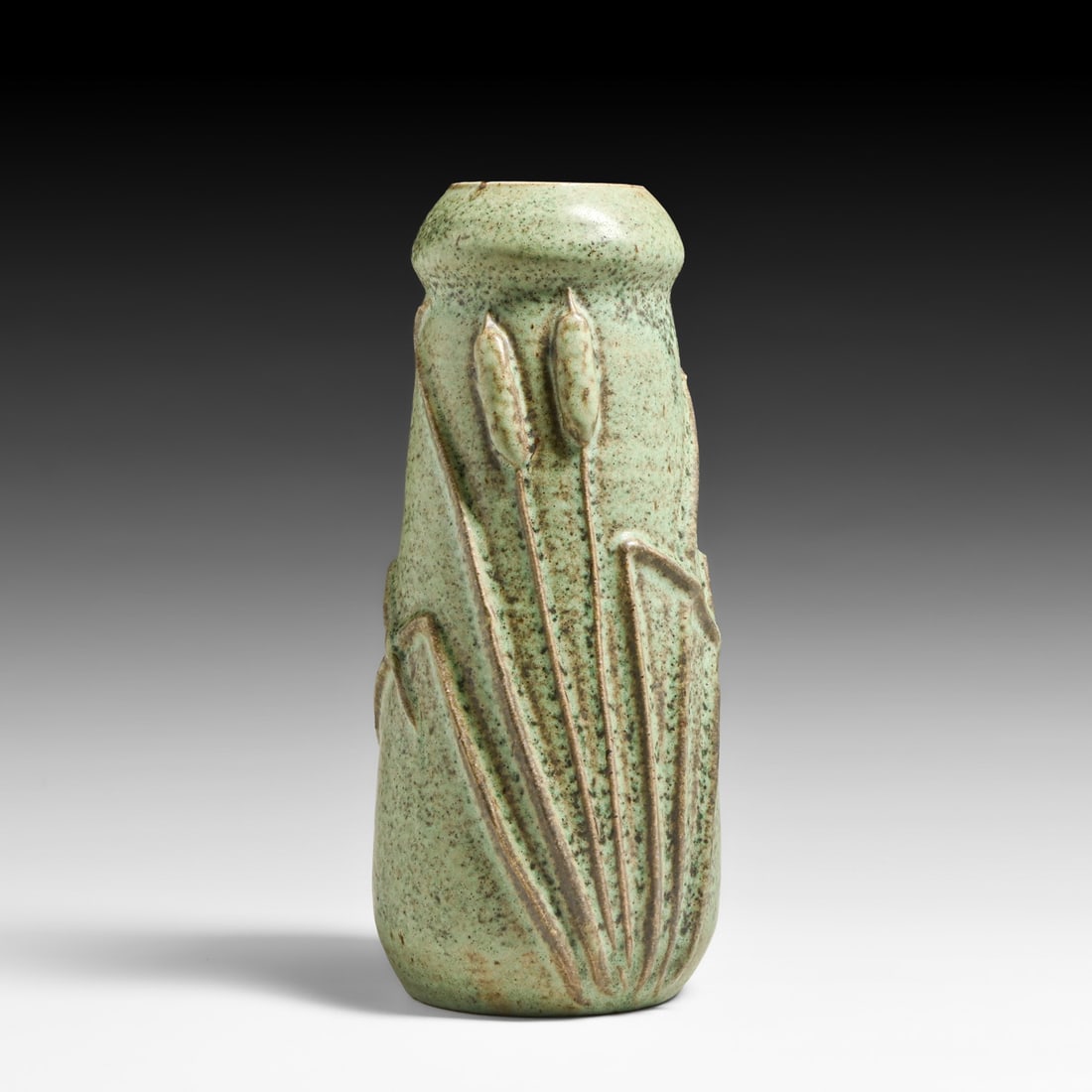 Door Pottery Scott Draves Arts & Crafts Cattail Vase 2020: Door Pottery Scott Draves Arts & Crafts Cattail Vase 2020. Signed. Perfect condition. 12.25"h x 5.5"d FREE NATIONWIDE SHIPPING Free Nationwide Shipping within the lower 48 states for all purchases at 