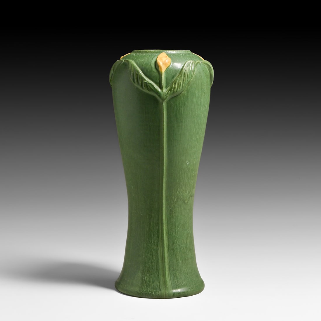 Ephraim Pottery Kevin Hicks Arts & Crafts Revival Calla Lily Vase 2002: Ephraim Pottery Kevin Hicks Arts & Crafts Revival Calla Lily Vase 2002. Signed. Perfect condition. 11.5"h x 5.5"d FREE NATIONWIDE SHIPPING Free Nationwide Shipping within the lower 48 states for all p