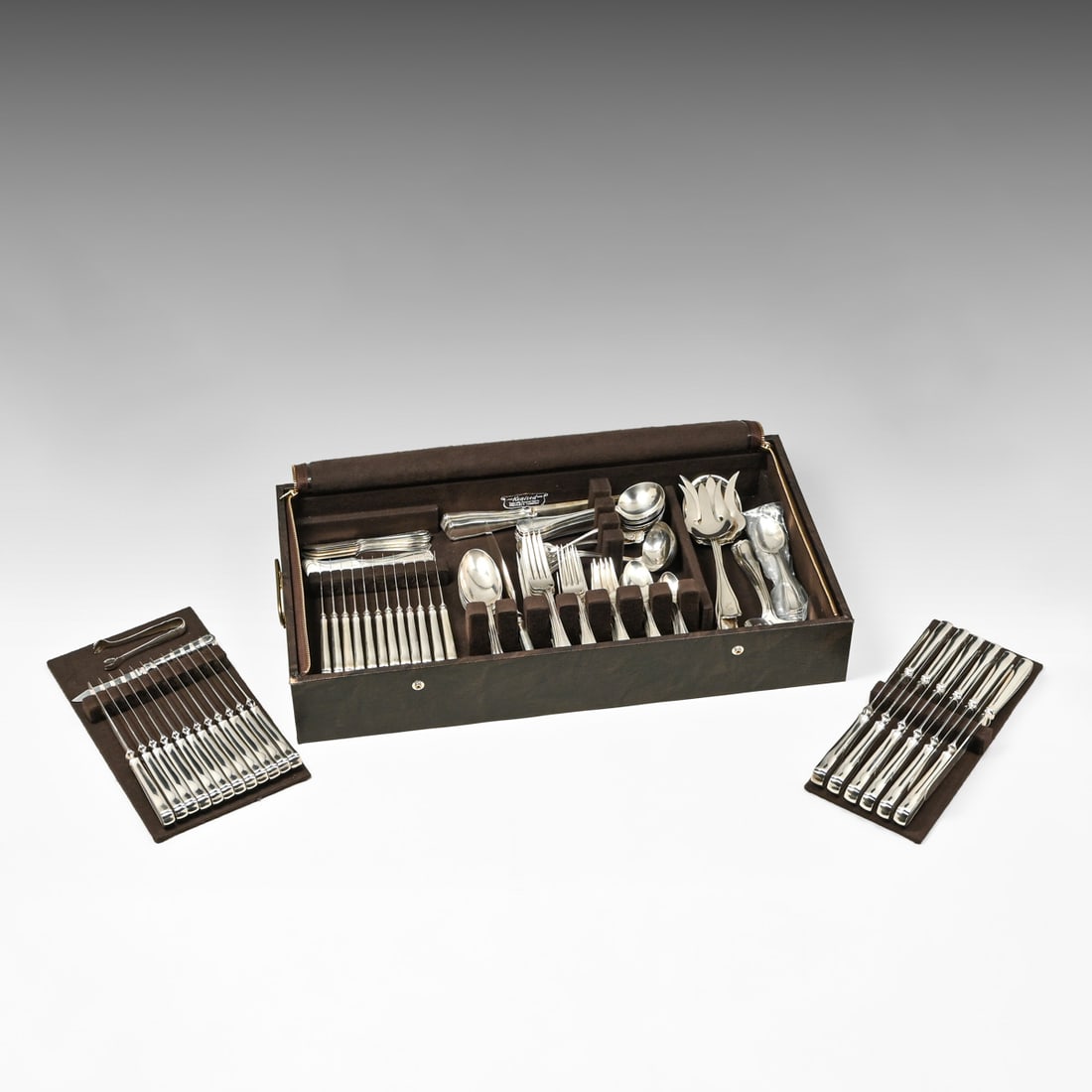 Antique Shreve & Co. "Dolores" Sterling Silver Flatware Set – Service for 12 c1910s (1 of 16)