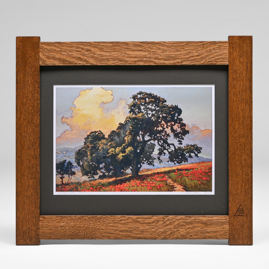 Jan Schmuckal (Contemporary Craftsman School) – Afternoon Canopy, Arts & Clay Company Frame, 2020 (1 of 6)