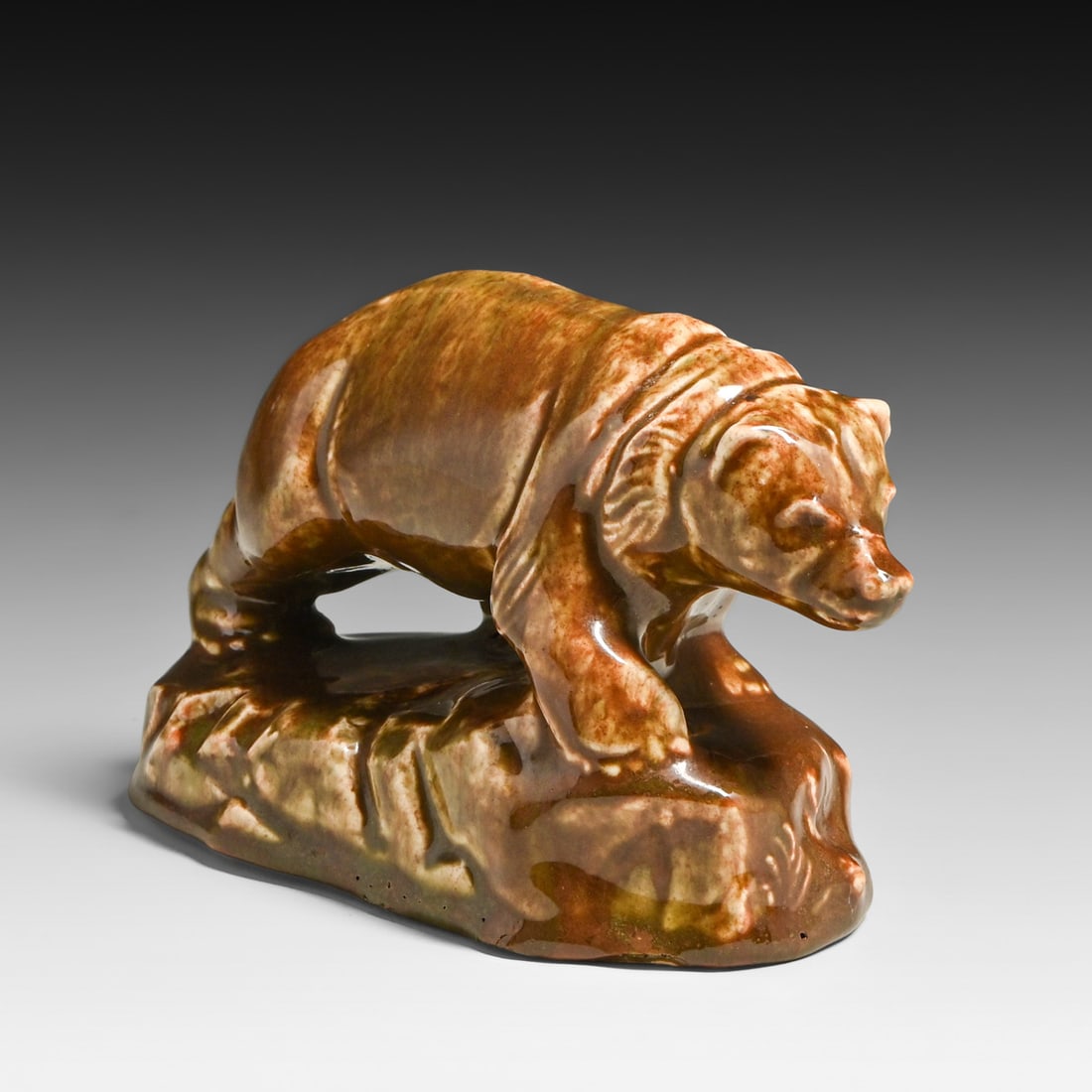 Gladding McBean California Bear Paperweight c1920s - 2