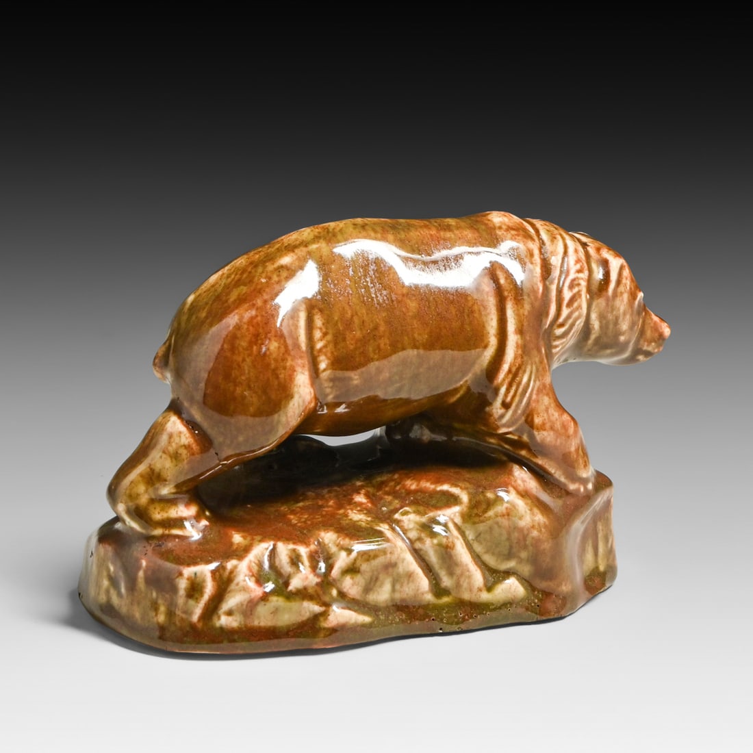 Gladding McBean California Bear Paperweight c1920s - 3
