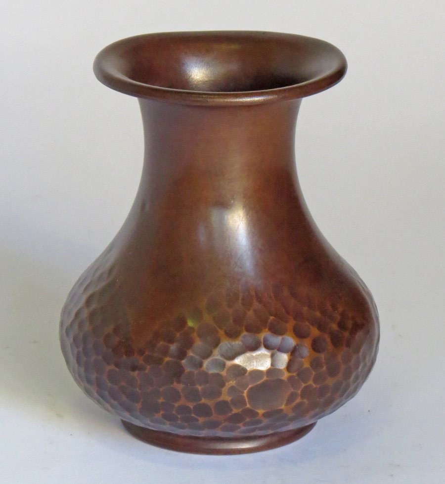 Craftsman Studios Hammered Copper Vase