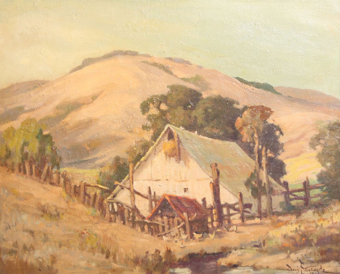Davis F. Schwartz Painting