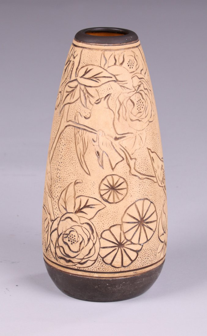 Weller Burntwood Vase (1 of 5)