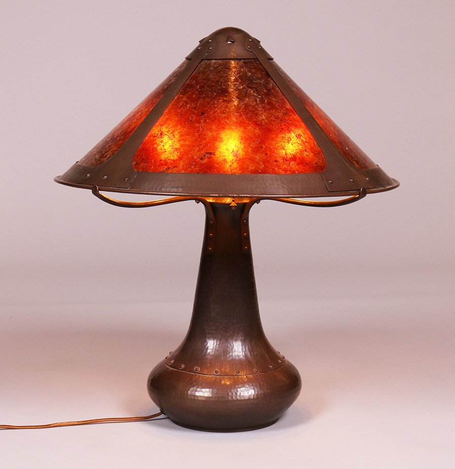Contemporary James K. Davies Rivetbase Lamp (1 of 6)