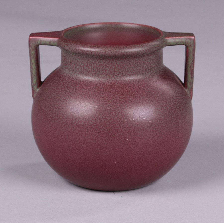 Rookwood 1923 Matte Purple Vase (1 of 4)
