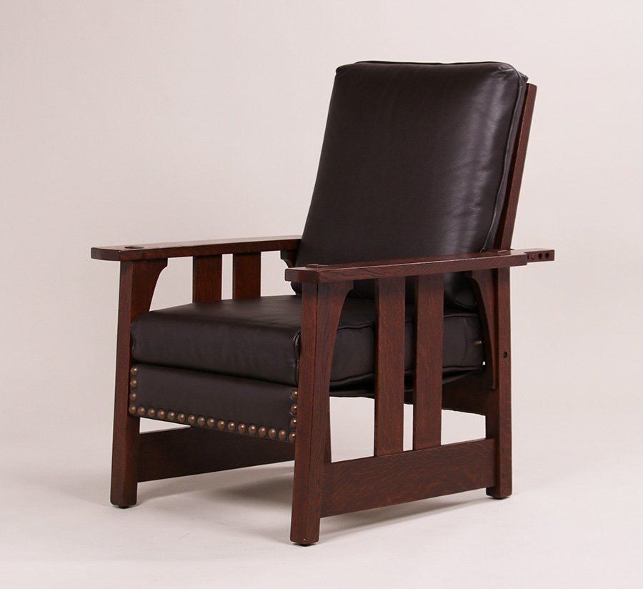 Gustav Stickley #2341 Morris Chair c1903 (1 of 4)
