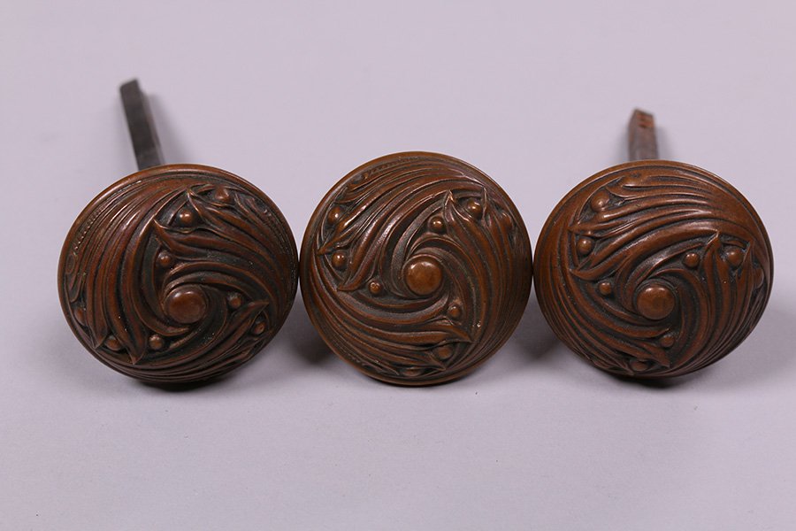 3 Louis Sullivan Brass Doorknobs (1 of 2)