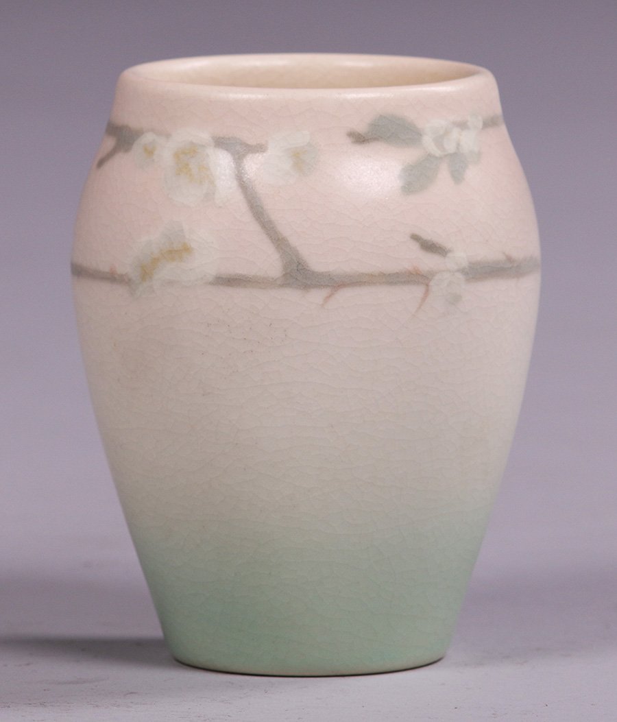 Rookwood 1906 Vellum Vase by Lorrinda Epply (1 of 3)