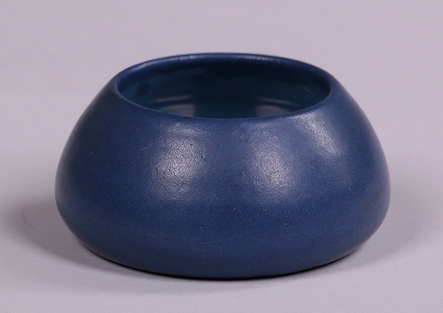 Marblehead Matte Blue Closed Bowl (1 of 4)
