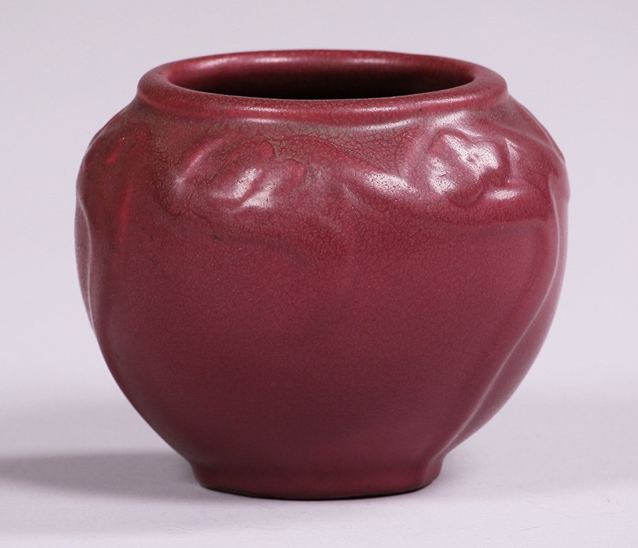 Van Briggle Spherical Vase c1908-1911 (1 of 3)