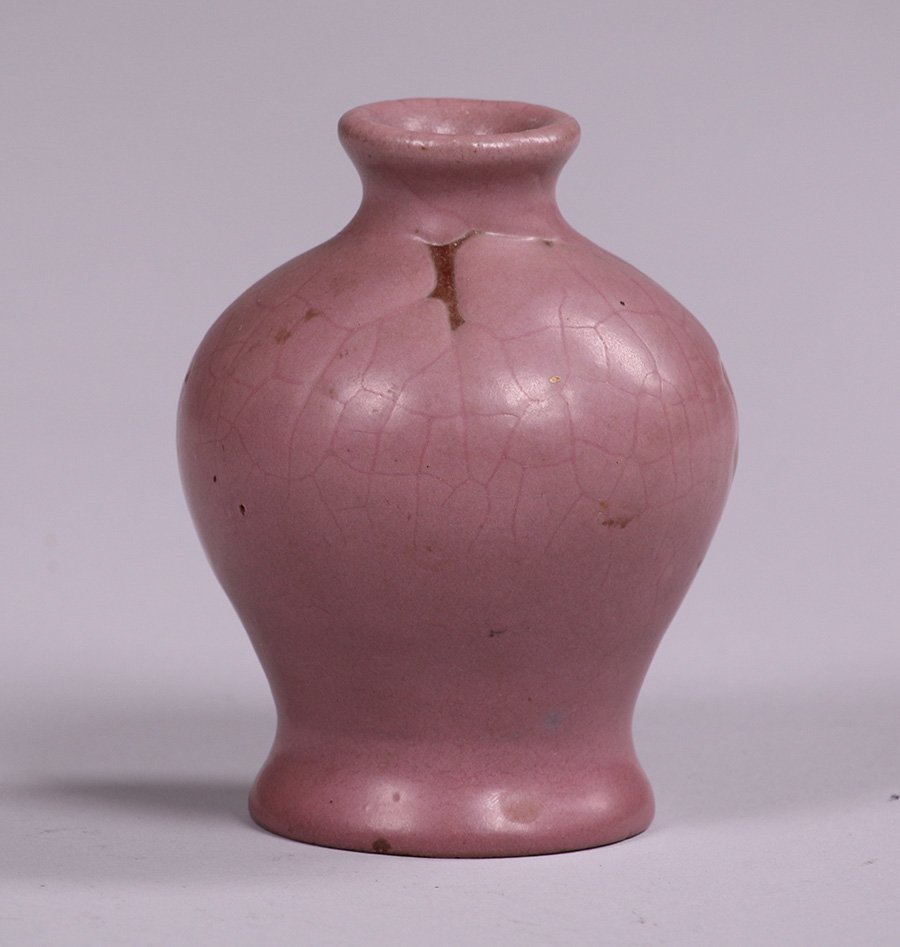 Van Briggle 1905 Matte Pink Vase #378 (1 of 4)
