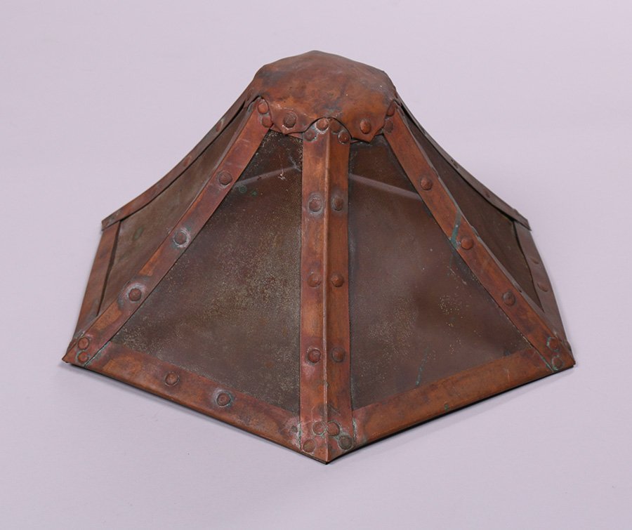 Lillian Palmer Copper Lamp Shade (1 of 3)
