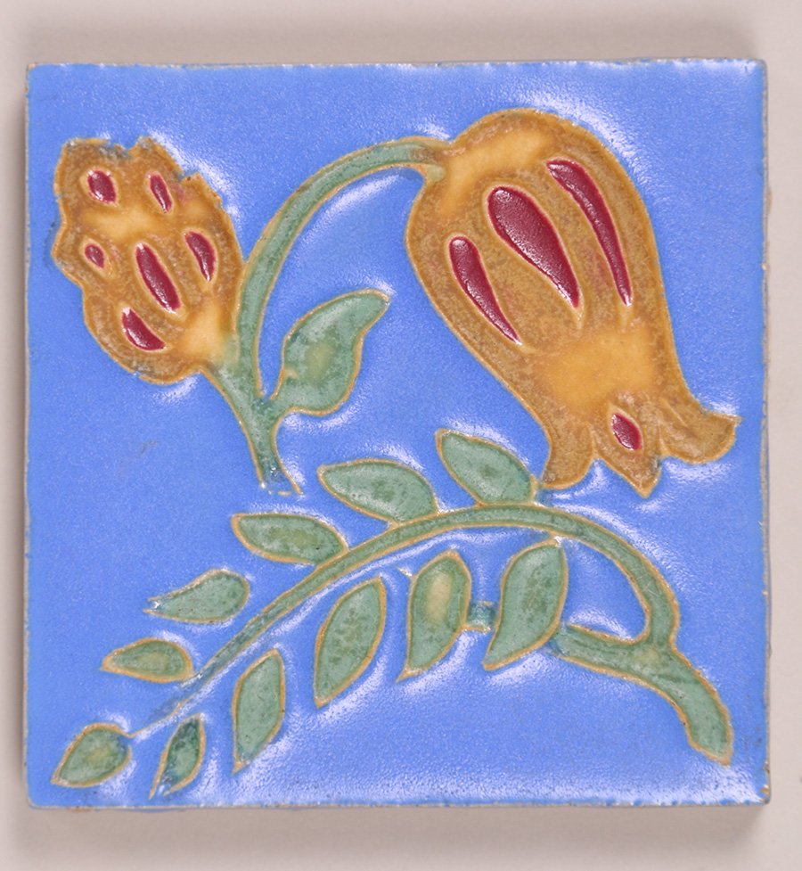 Wheatley Multi-Colored Flower Tile #1153 (1 of 3)