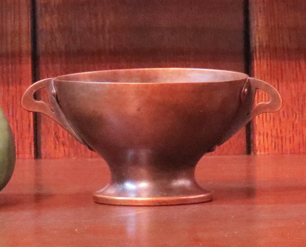 Jarvie 2-Handle Copper Vase (1 of 1)