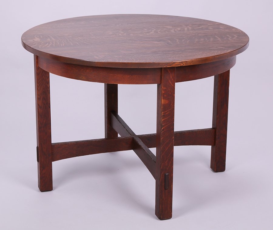 L&JG Stickley 42"d Table (1 of 2)