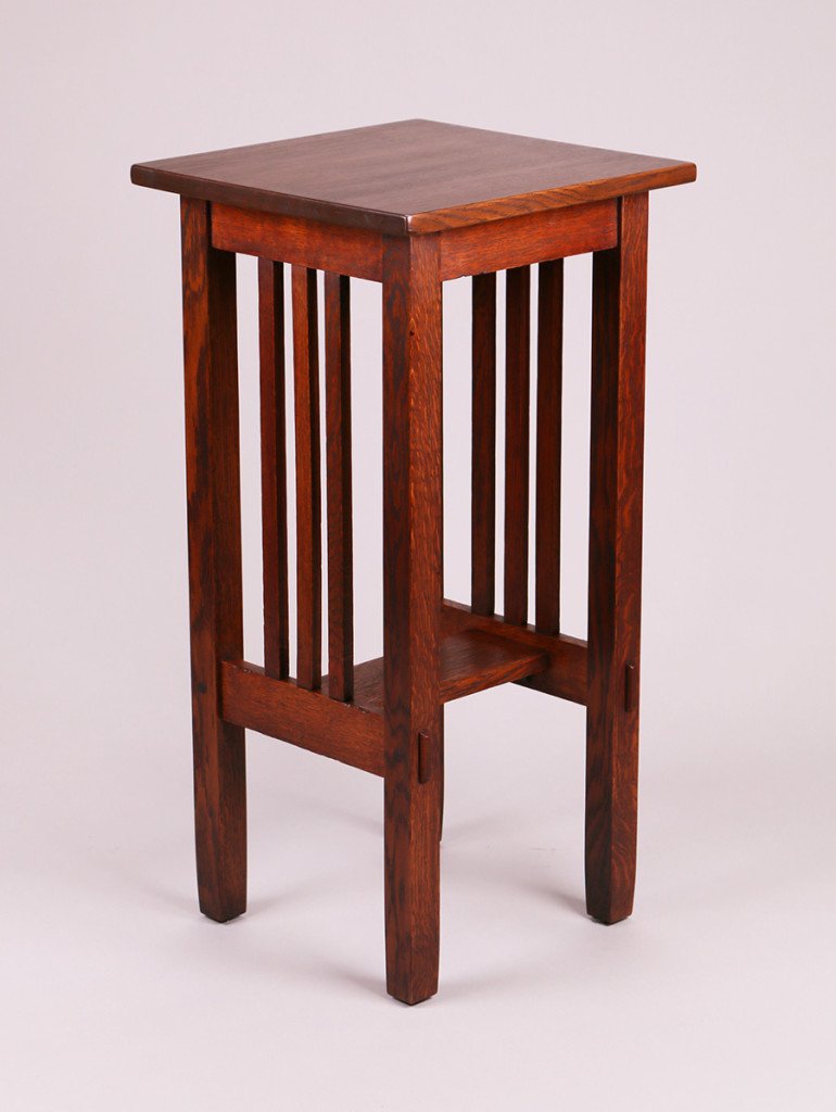 Stickley Brothers Square Spindled Stand (1 of 1)