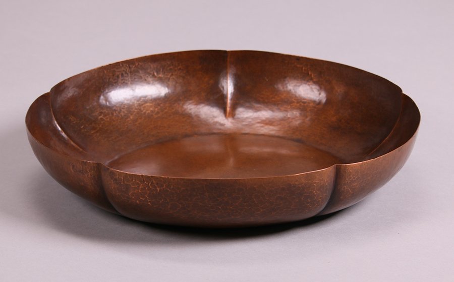 Charles Didrich Hammered Copper Bowl (1 of 4)