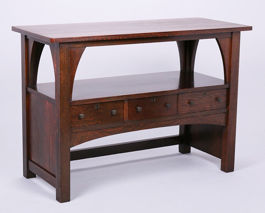 Large Limbert 3-Drawer Server (1 of 3)