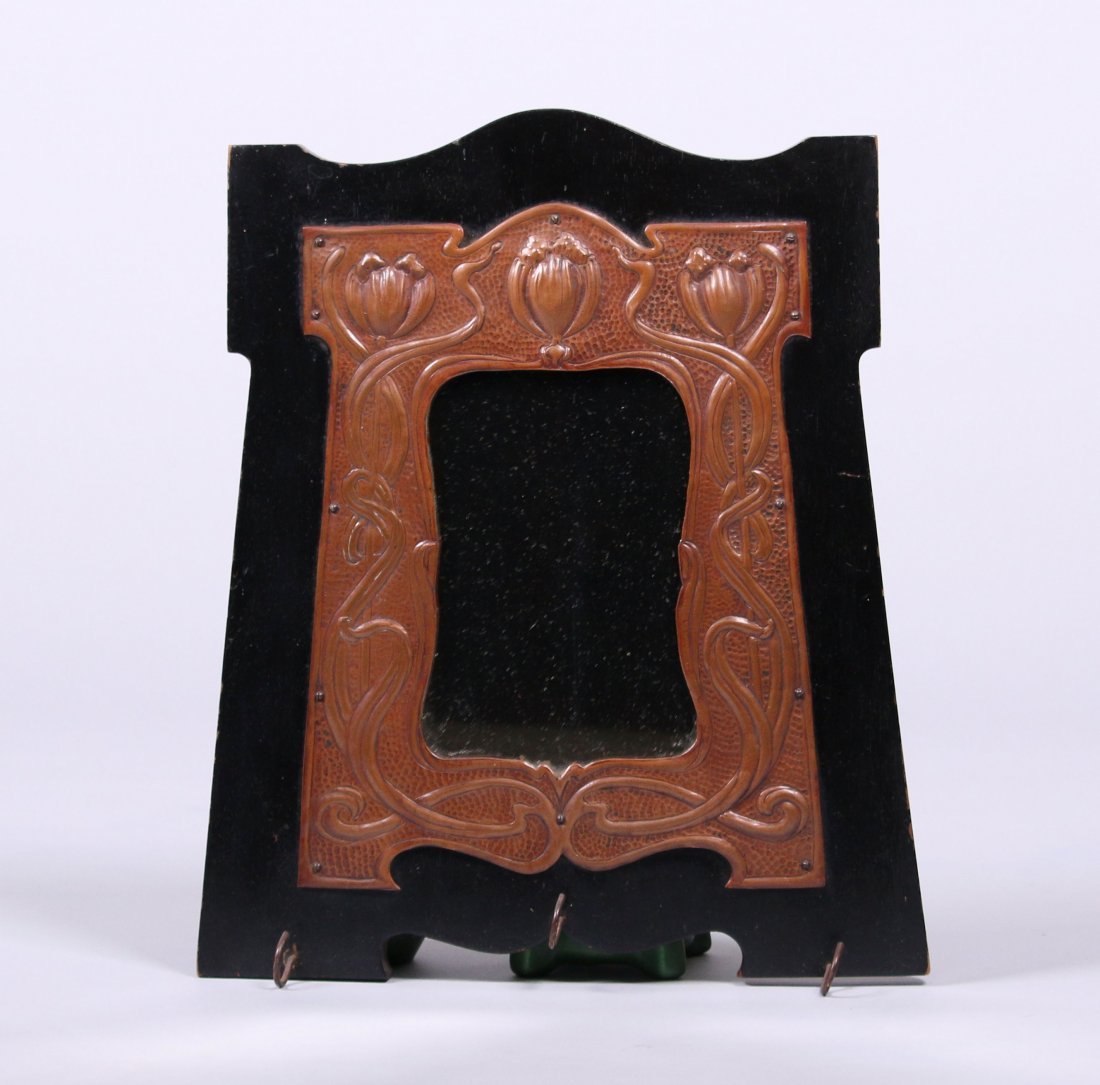 English Arts & Crafts Hanging Mirror (1 of 4)