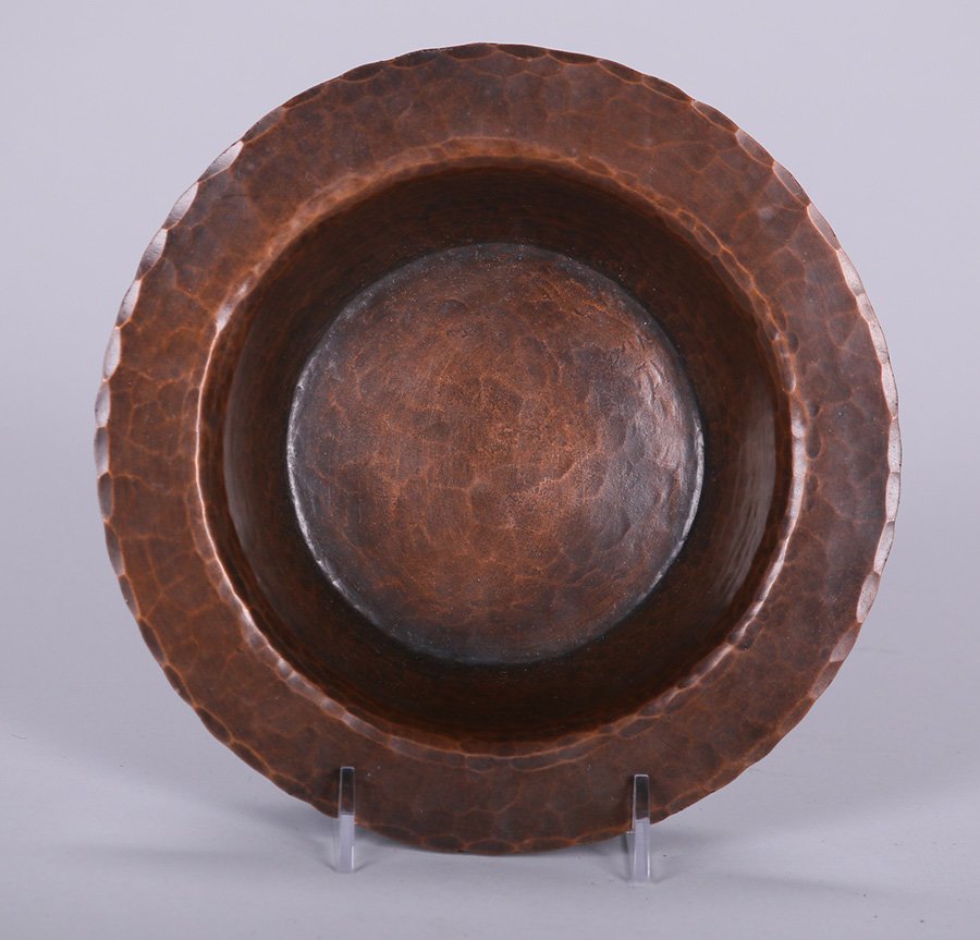 Byard Tully Hammered Copper Bowl (1 of 3)