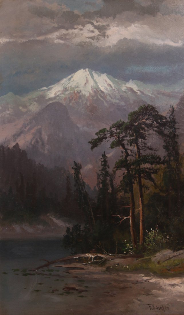 Frederick Schafer Painting "Lake Tahoe Sierra" (1 of 4)