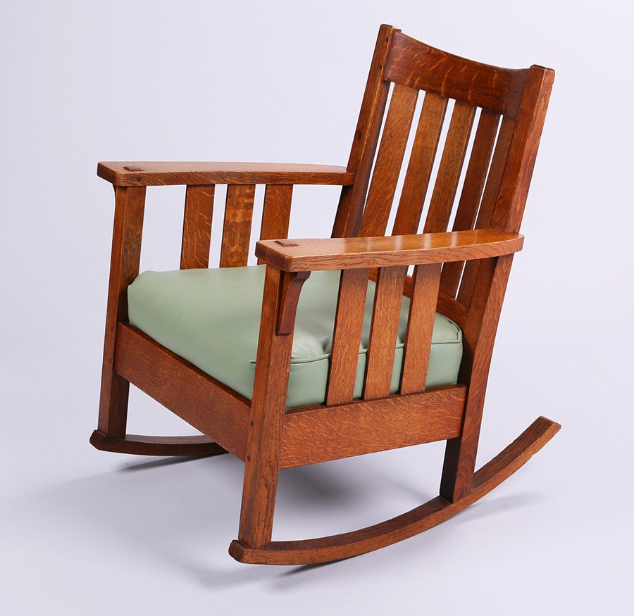 Limbert Slatted Rocker (1 of 2)