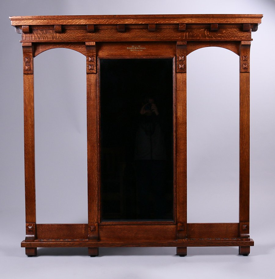 Brunswick Arts & Crafts Billiard Rack (1 of 4)