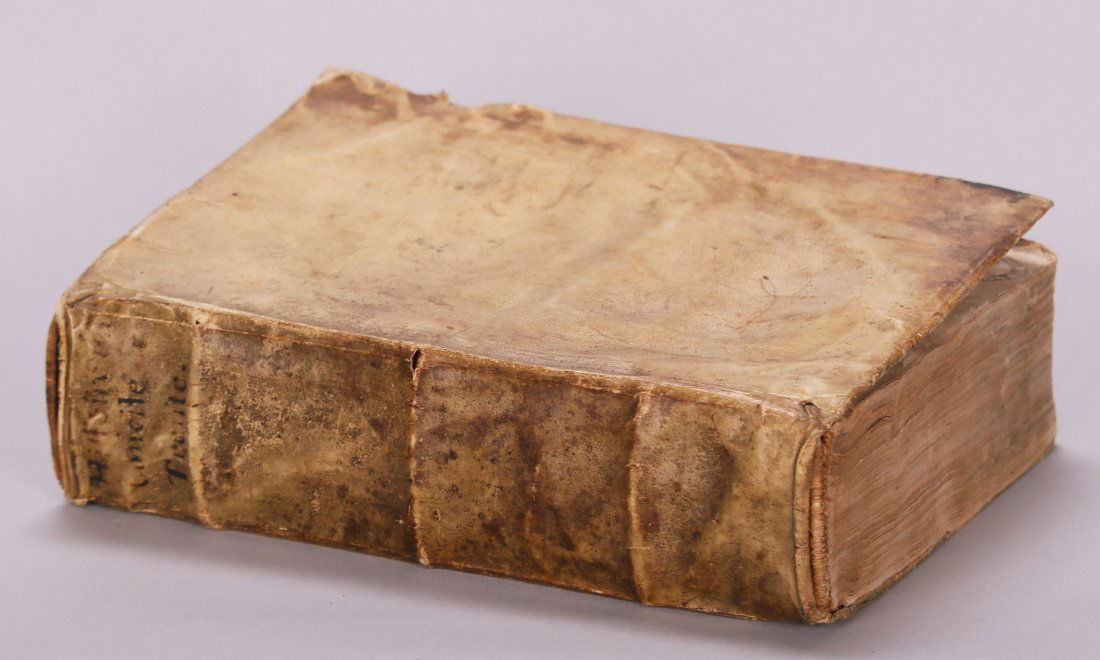 Antique Book from 1635 History of the Council of Trent (1 of 4)