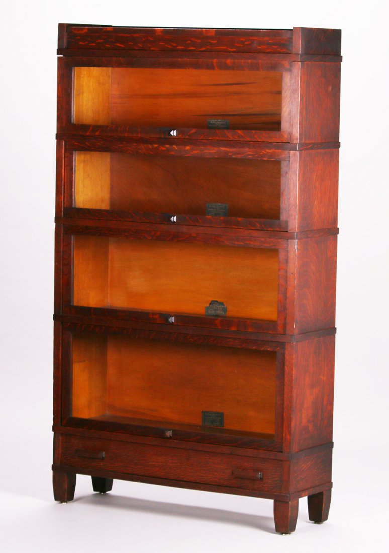 GlobeWernicke Art Mission Tall Stacking Bookcase