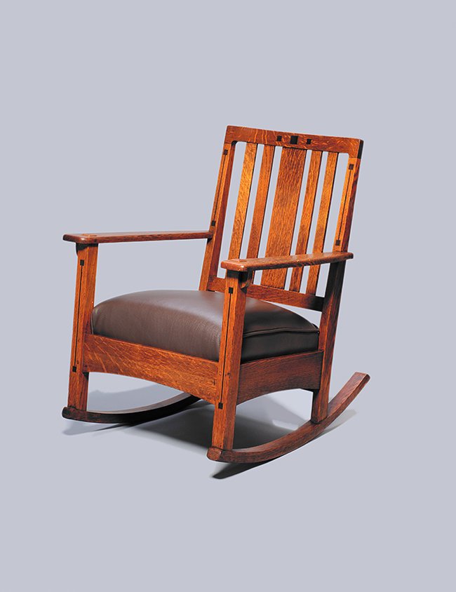 Limbert Eobn-Oak Rocker (1 of 3)