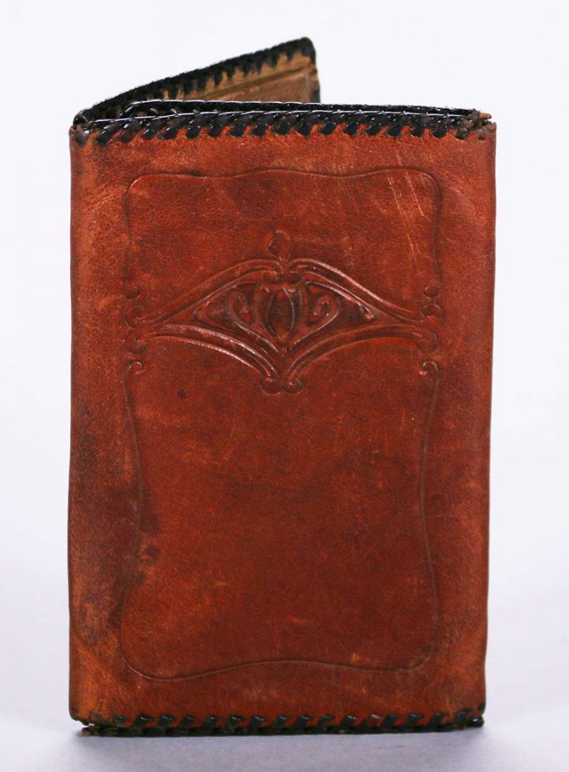 Cordova Shops Hand-Tooled Leather Wallet (1 of 2)