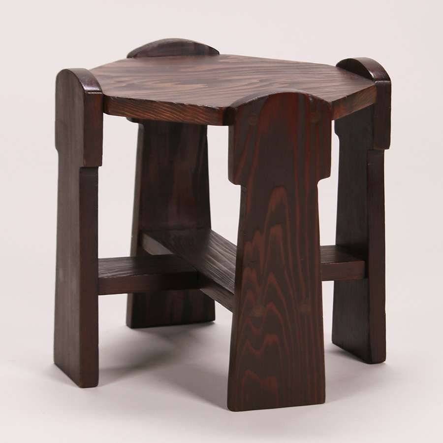 California Arts & Crafts Douglas Fir Taboret c1910 (1 of 1)