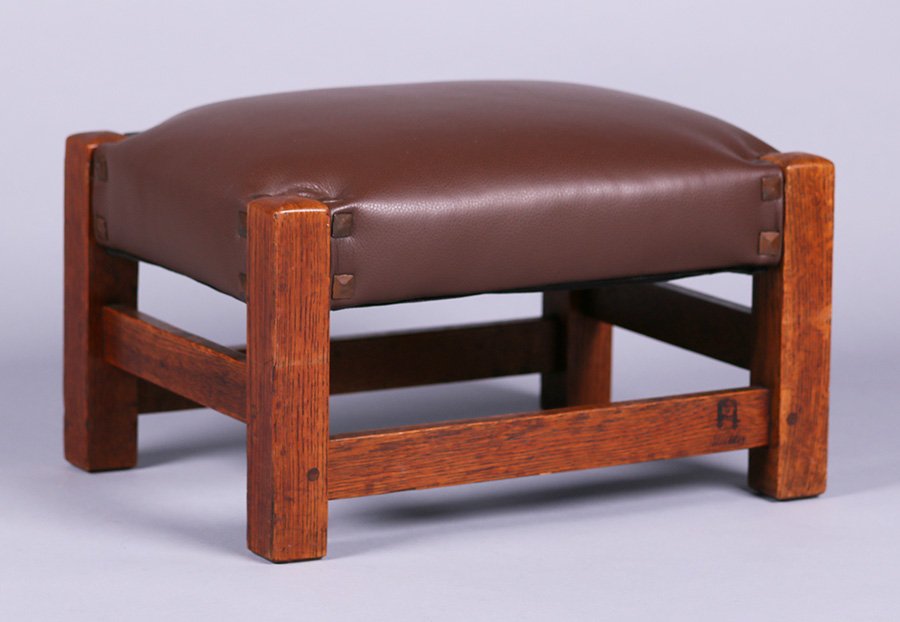 Gustav Stickley Footstool (1 of 3)