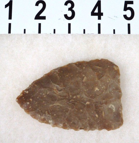 Huge central Texas Edwards Plateau Chert Knife / point: Type: Texas Early Archaic Period 6000 BC Material: Edwards Plateau Chert Length: 3 1/2 inches long Prov