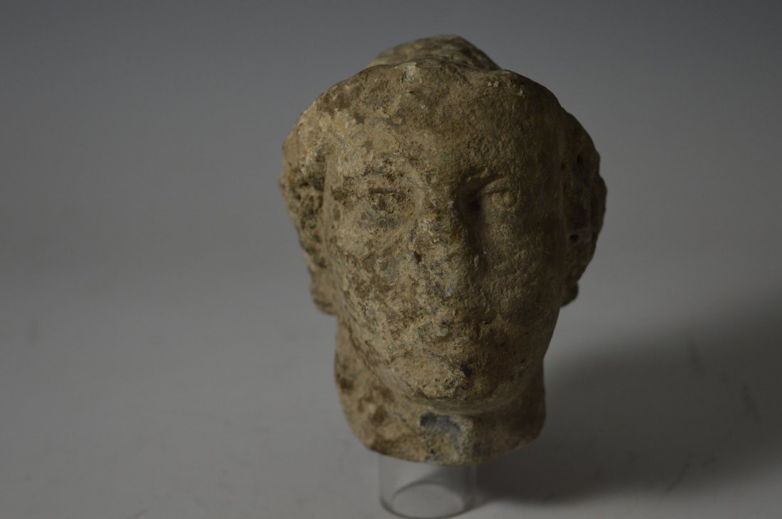 Roman Marble head of female 200 BC (1 of 3)