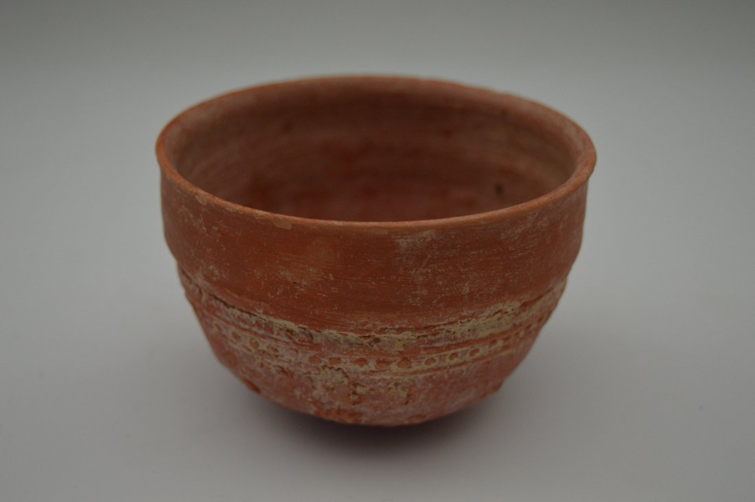 Greek Hellenistic Megarian Floral bowl (1 of 3)