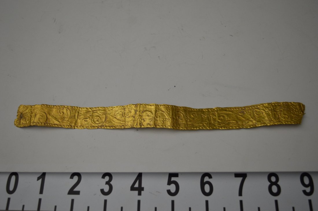 Ancient Roman Gold crown or armband 200 BC (1 of 3)