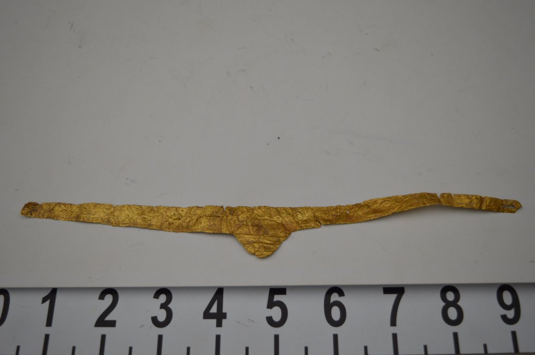 Ancient Roman Gold crown or armband flowers 200 BC (1 of 4)