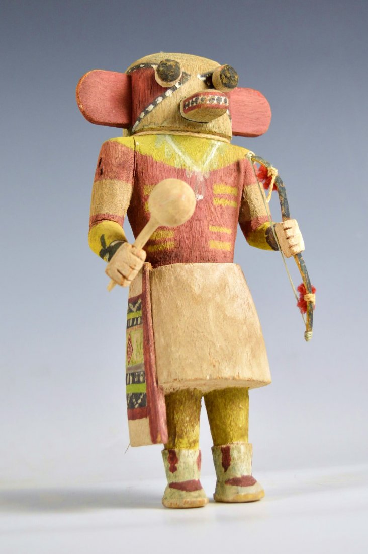 Hopi "Bow" Kachina / Katsina Doll, 1940's (1 of 6)