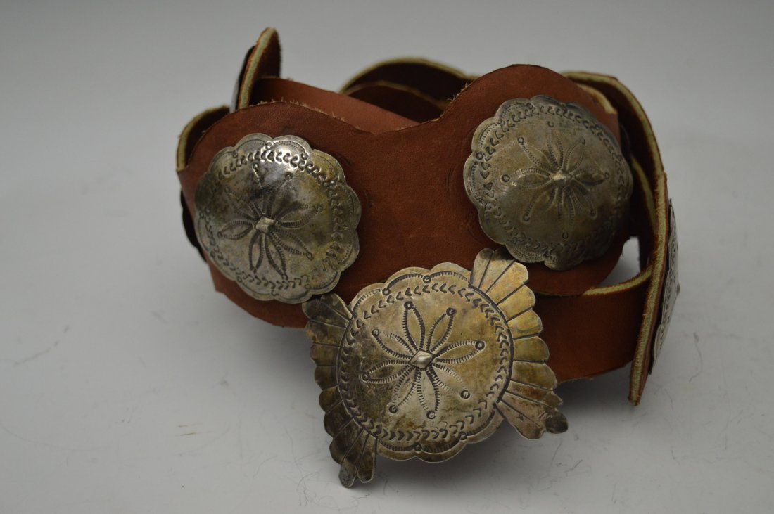 Navajo Silver Concho Belt (1 of 3)