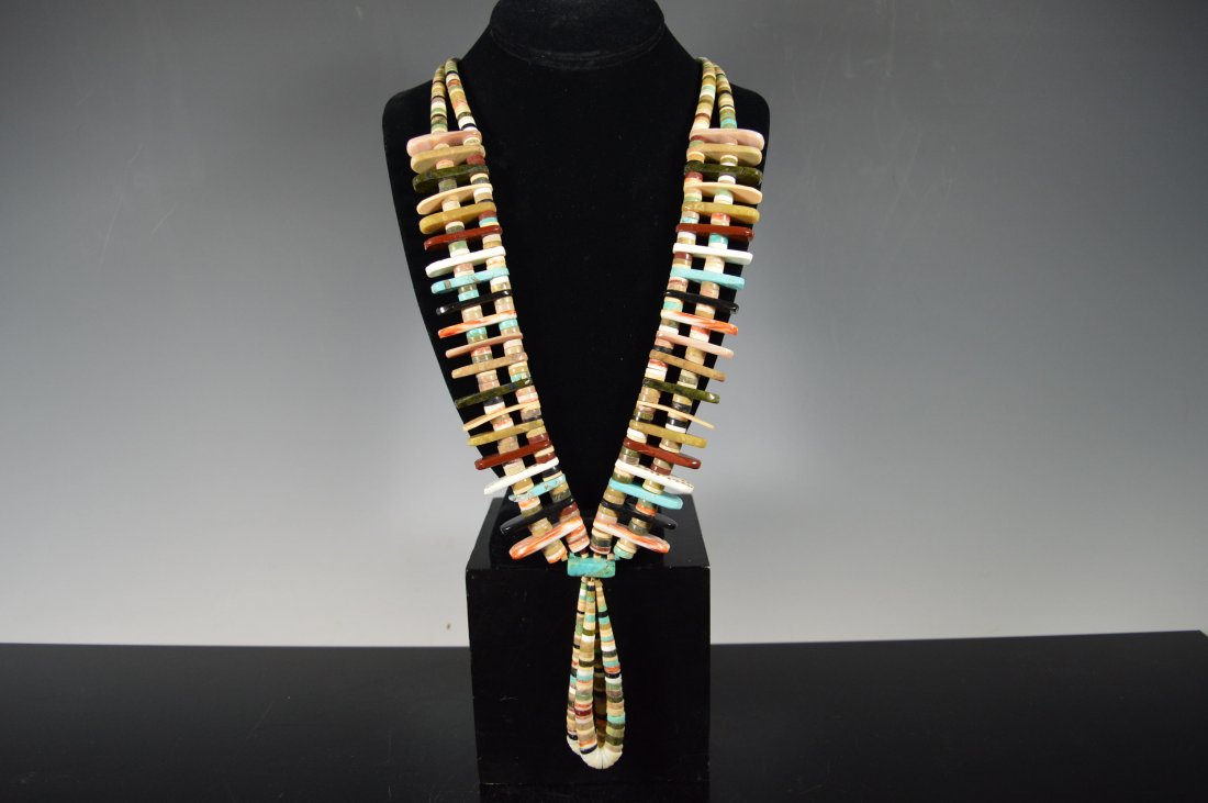 Santo Domingo Tab Necklace with Jaclas (1 of 3)