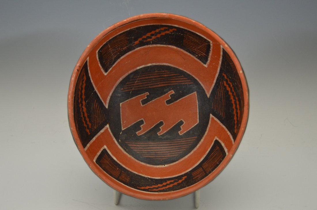 Ancient Anasazi Fourmile polychrome bowl (1 of 4)