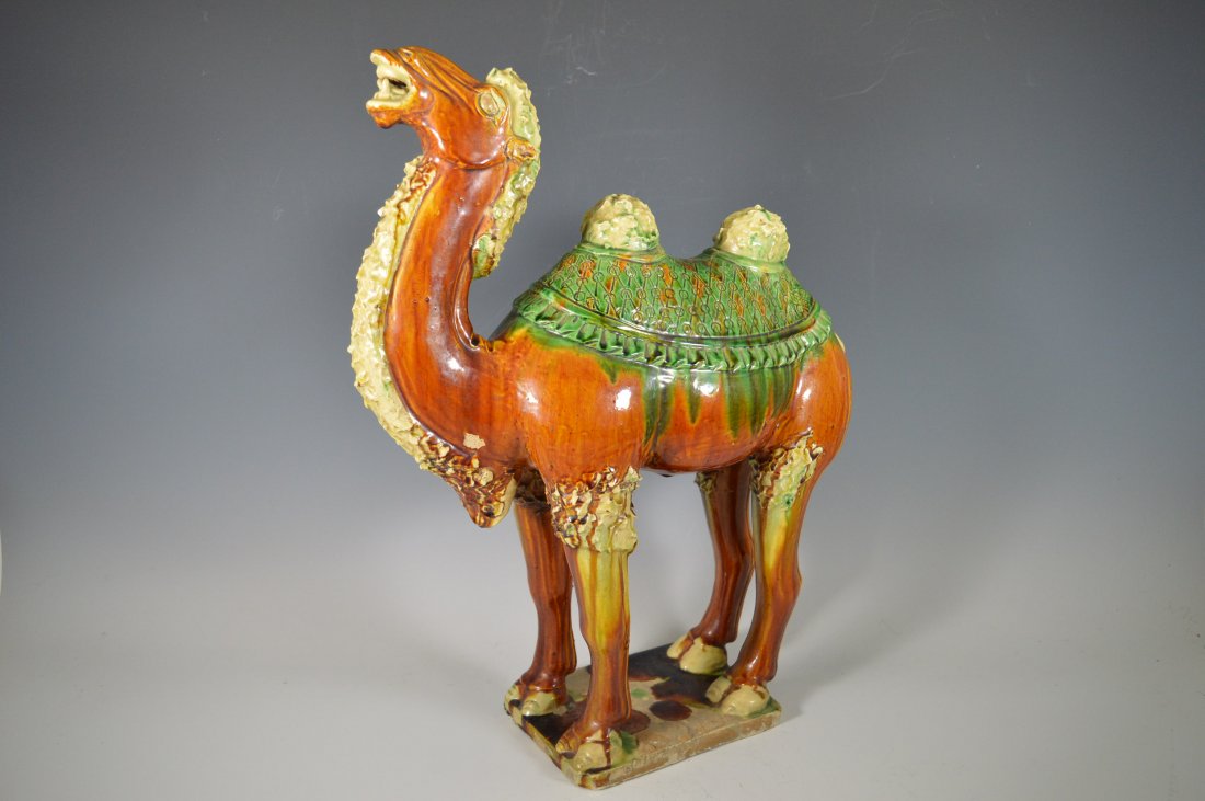 Sancai-Glazed Tang Camel (1 of 6)