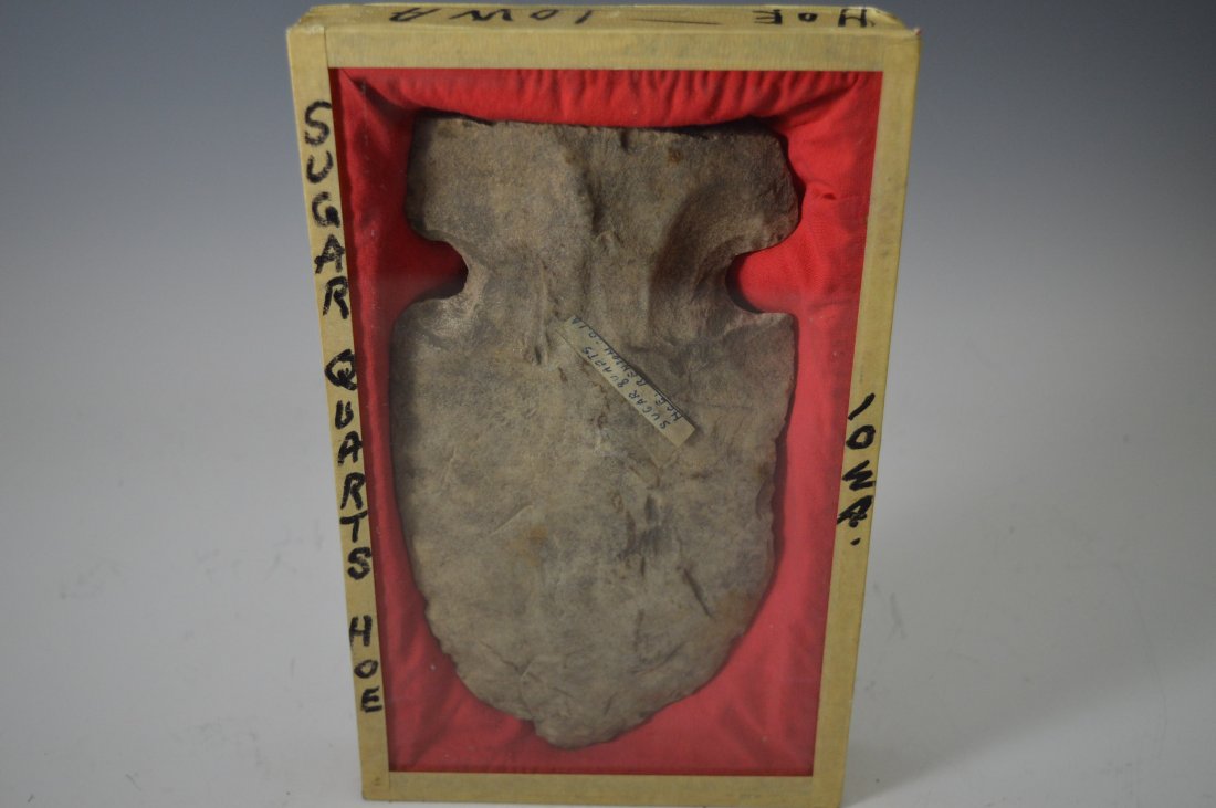 A giant chert stone hoe. (READ DESCRIPTION) (1 of 2)