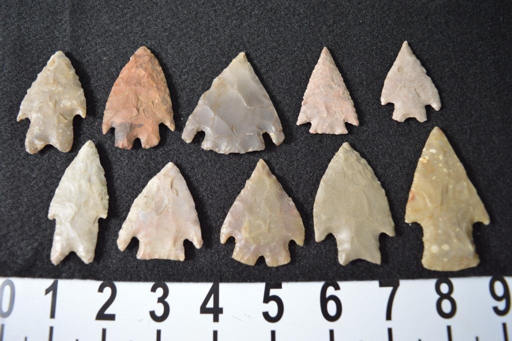 Texas arrowheads 10 (READ DESCRIPTION) (1 of 2)